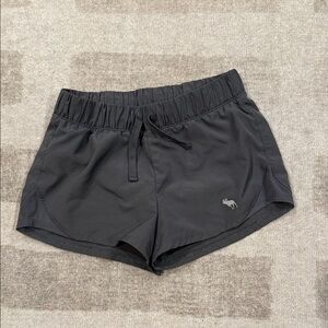 Abercrombie & Fitch Charcoal Bike Shorts